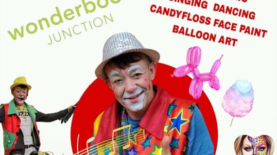 🎈 Ollie the Singing Clown – Bringing Magic to You This Weekend! 🎉